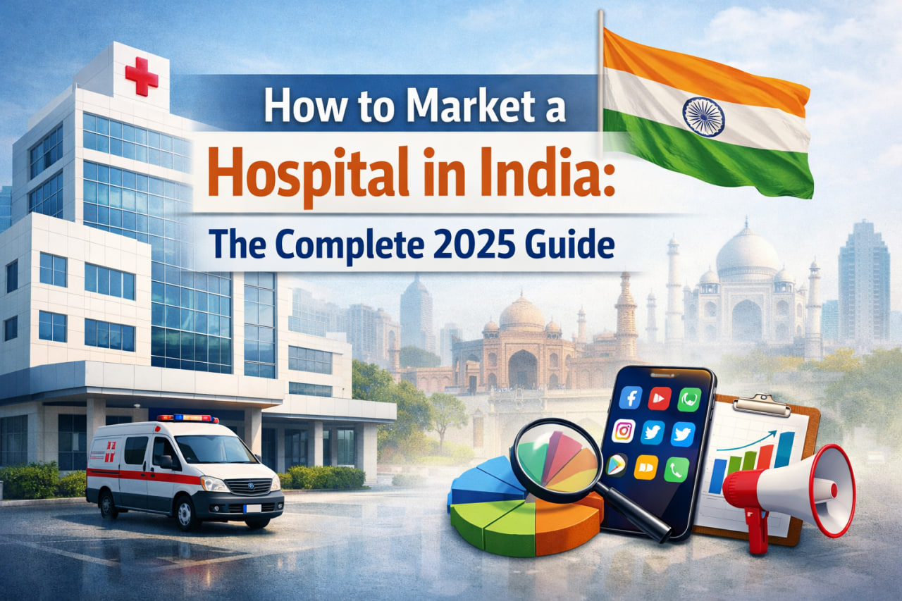 how to market a hospital in india